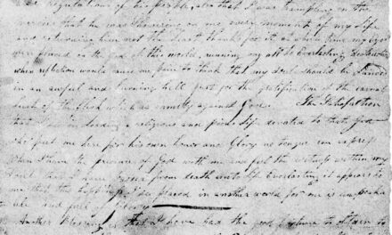 Letter from Turner Nelson to James Roach – 1825