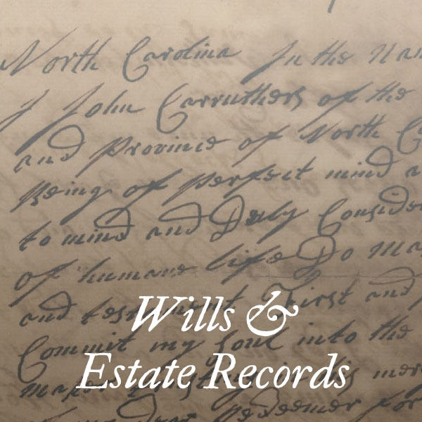 Wills & Estate Records