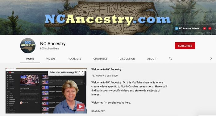 NC Ancestry